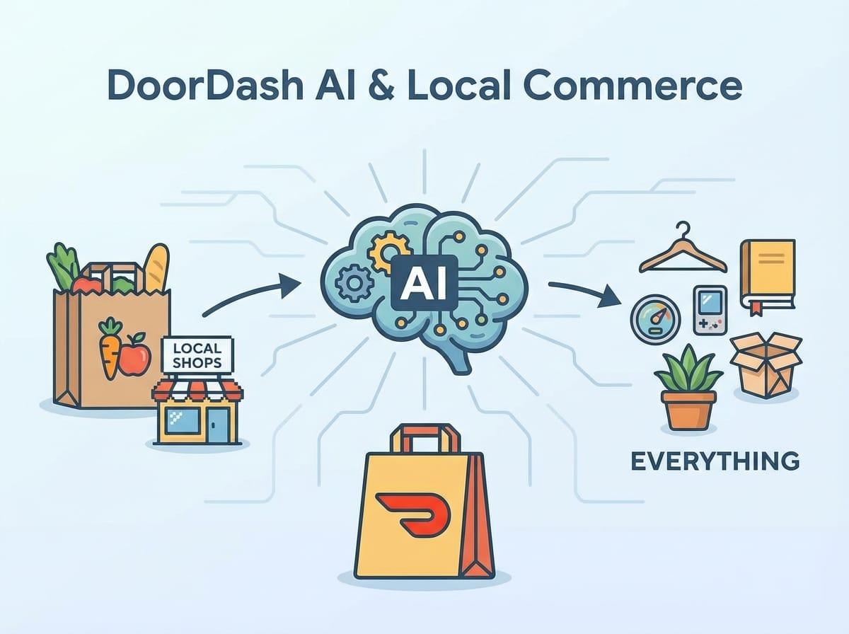 From Groceries to Everything: What DoorDash's AI Expansion Plans Mean for Local Commerce