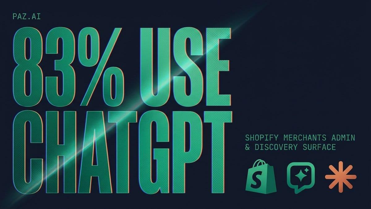 Shopify Merchants Now Run Their Stores From Inside ChatGPT. The Discovery Surface Just Became the Admin Surface.